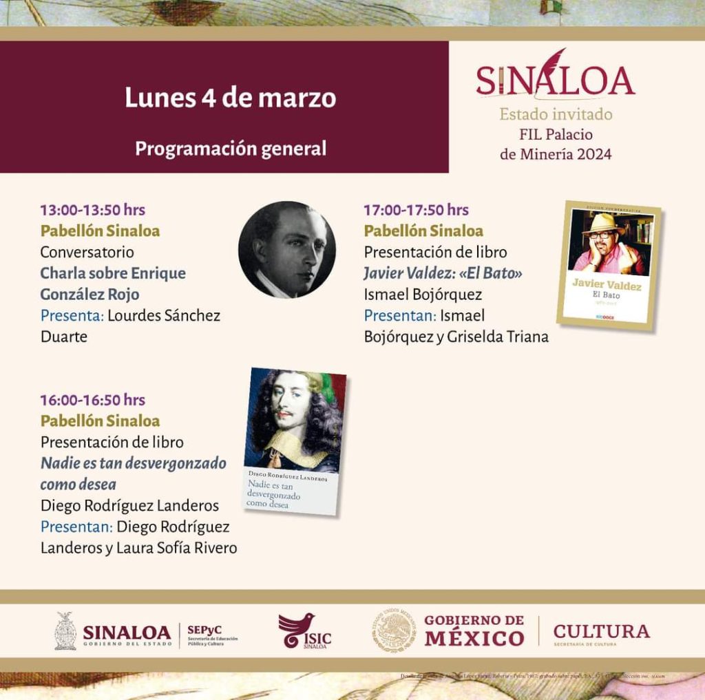Sinaloa Estado Invitado a la 49 Feria Internacional del Libro del Palacio de Minería CDMX 2024 (10)