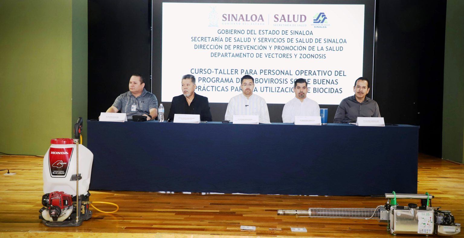 La mejor inversión es en la prevención y capacitación del personal que trabaja en el sector salud de Sinaloa Dr. Cuitláhuac González Galindo 2024
