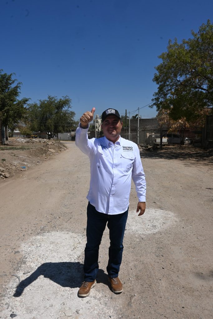 Memo Romero pavimentará 600 calles en Mazatlán durante su gobierno (1)