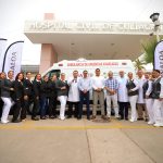 Secretaría de Salud entrega ambulancia de urgencias avanzadas al Hospital Civil de Culiacán (1)