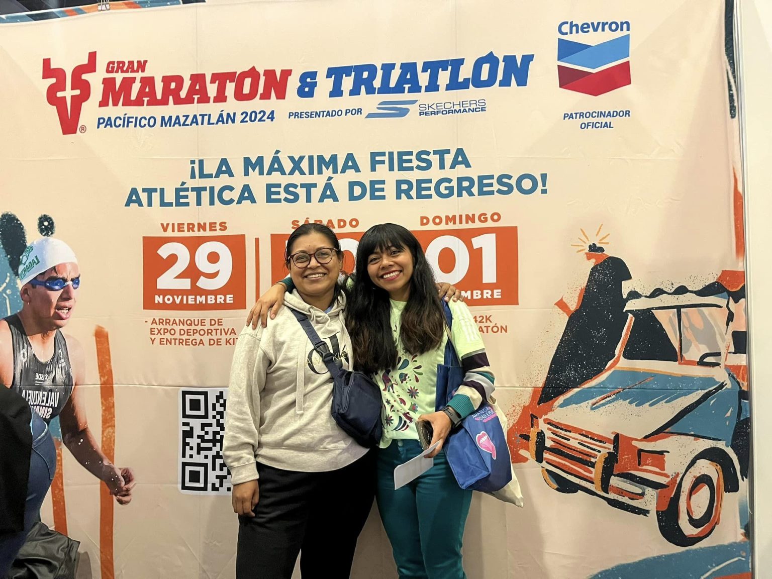 Atletas se anuncian listos para el Gran Maratón y Triatlón Mazatlán Chevron 2024