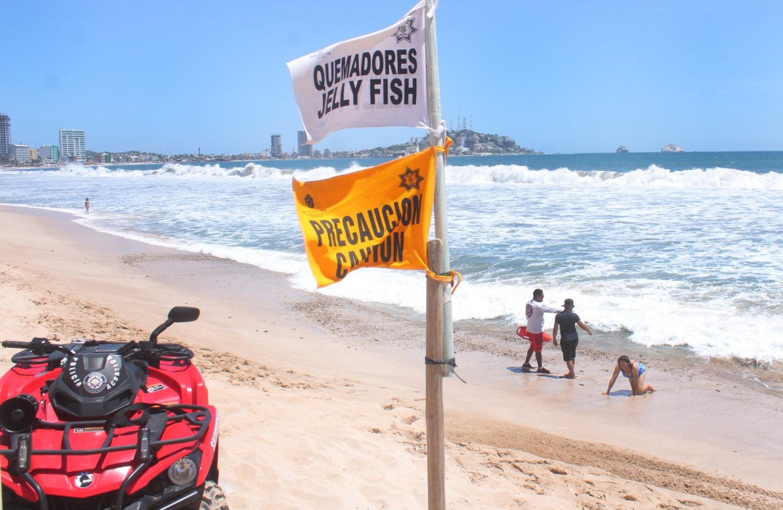 ¿Visitas las playas de Mazatlán?, Sigue estas recomendaciones para que tu estadía sea segura.