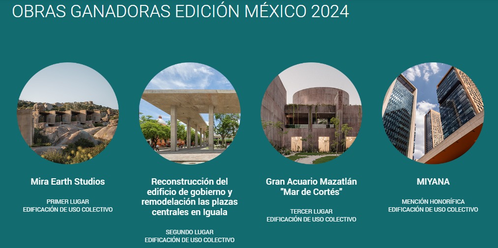 El Gran Acuario Mazatlán Mar de Cortés es reconocido con el 3er Lugar en los Premios Obras Cemex en la categoría de Uso Colectivo