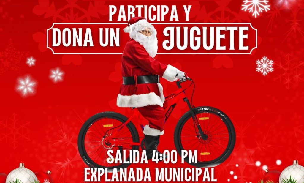 Participa en la Segunda Rodada Navideña