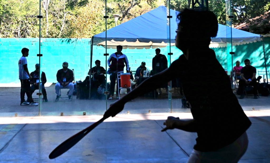 Mazatlecos, Óscar Díaz y Maximiliano Guerra, logran el triplete en frontón, en la etapa estatal de Juegos Conad (2)