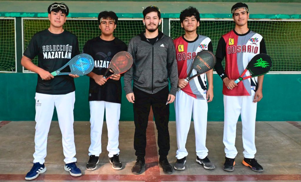 Mazatlecos, Óscar Díaz y Maximiliano Guerra, logran el triplete en frontón, en la etapa estatal de Juegos Conad (4)