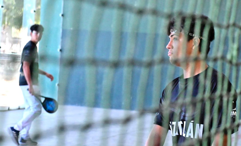 Mazatlecos, Óscar Díaz y Maximiliano Guerra, logran el triplete en frontón, en la etapa estatal de Juegos Conad (7)