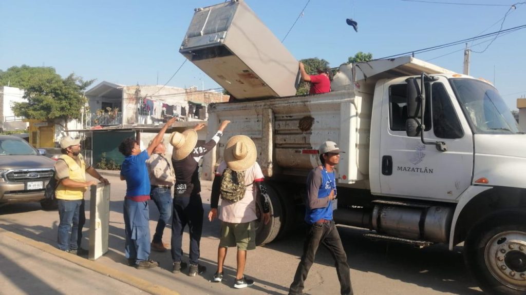 Exhorta Servicios Públicos a la población evitar sacar basura en días que no está programado el servicio de recolección