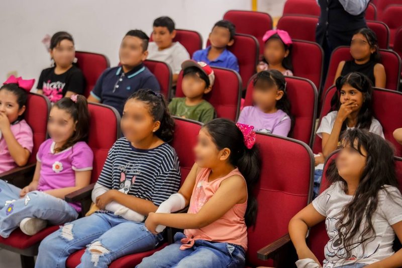 Biblioteca Municipal Margarita ‘La Nana’ Ramírez ofrece exitoso Taller de Primavera para Niños (2)