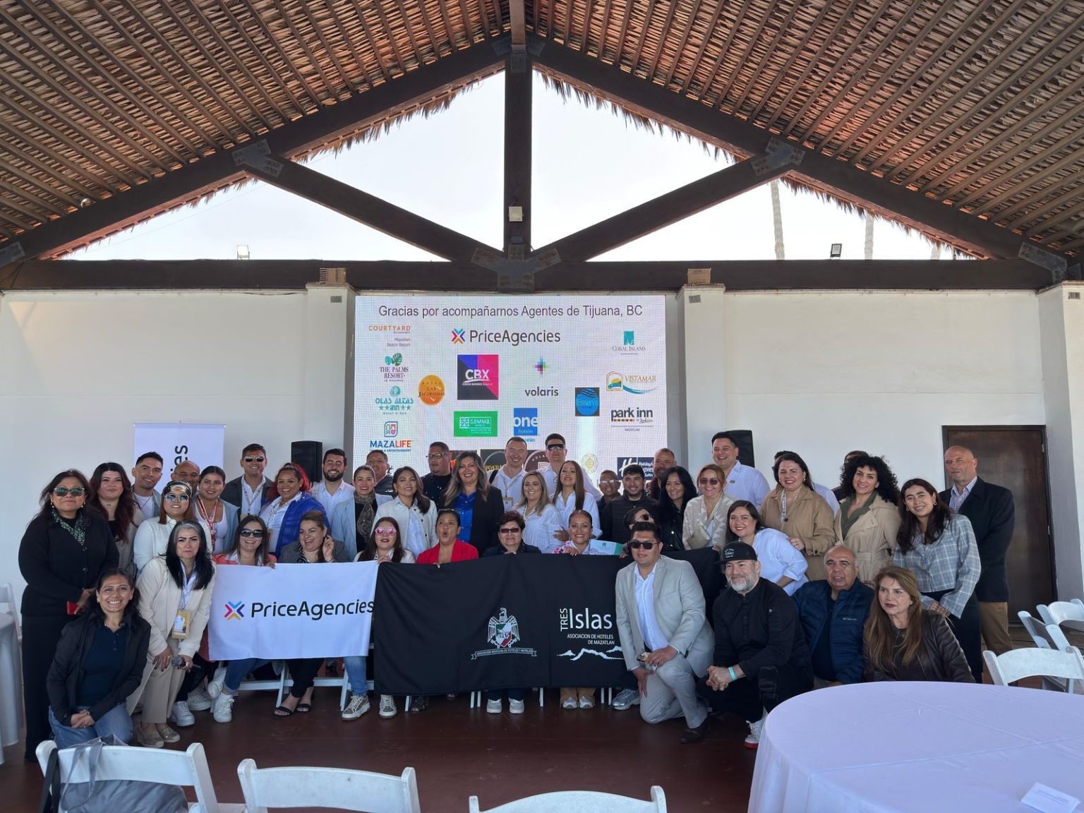 Desayuno Tradicional del Destino organizado por la Asocicacion de Hoteles 3 Islas de Mazatlán
