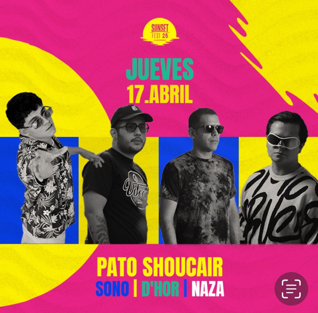 ¡Diversión garantizada! El Sunset Fest 2025, será del 17 al 19 de abril, en el Baraka Beach Club Mazatlán (2)