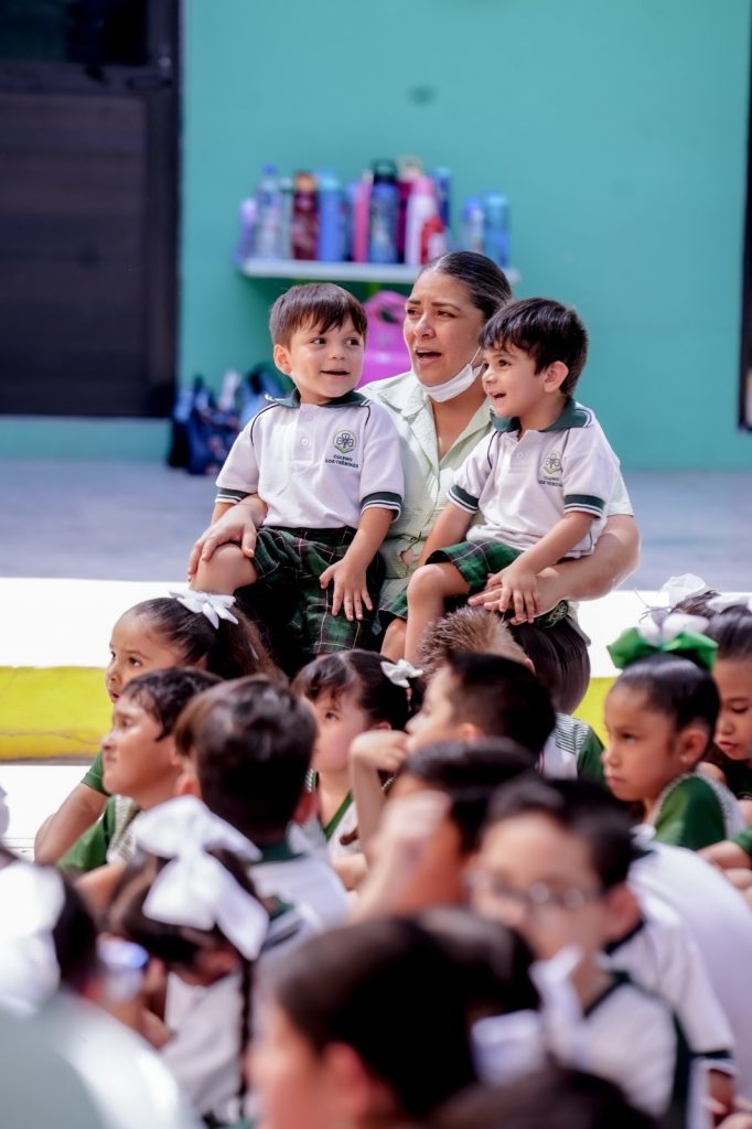 Cultura en la Educación visita Colegio Los Tréboles con el Ensamble de Percusiones (8)