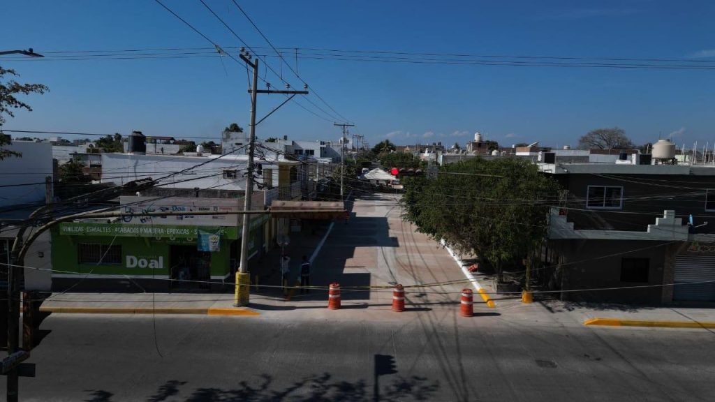 Inaugura Estrella Palacios rehabilitación sanitaria en la calle Agustín Melgar, en la Juárez 2025 2