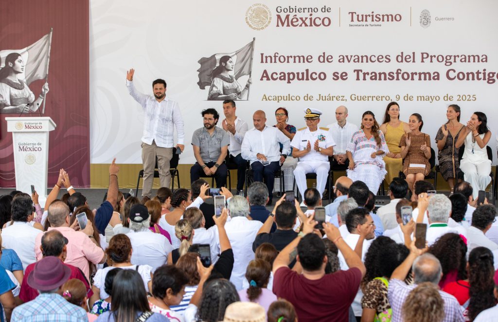 Sectur presentó a la Presidenta de México avances del Programa Integral “Acapulco se Transforma Contigo” 2024