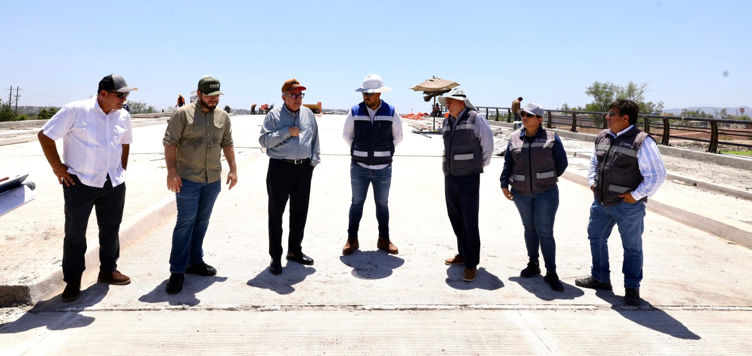 El puente Santa Fe será circuito facilitador y descongestionador de tráfico, señala Rocha, al supervisar avances de obra El puente Santa Fe será circuito facilitador y descongestionador de tráfico, señala Rocha, al supervisar avances de obra 2025
