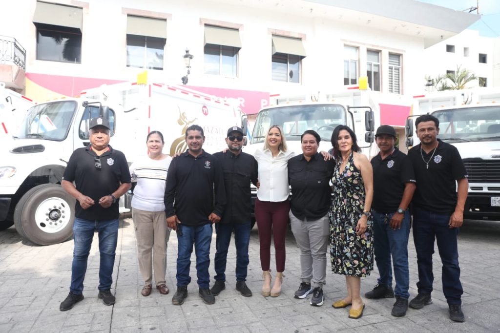 Entrega Estrella Palacios 5 camiones a Servicios Públicos para los trabajos de recolección de basura (10)
