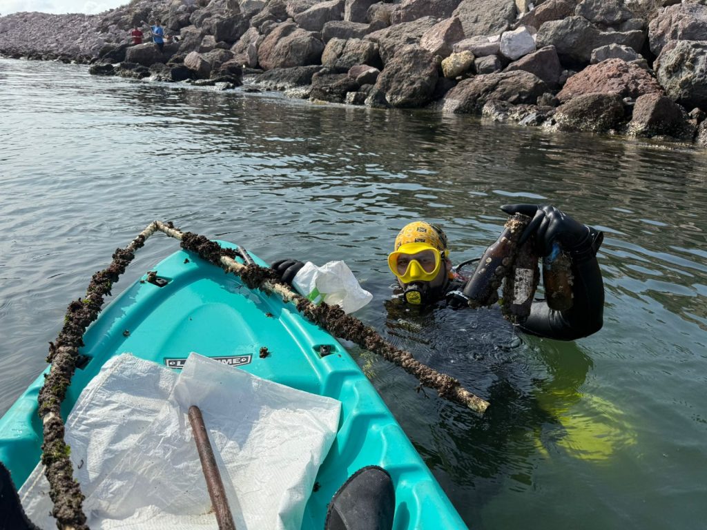 Estrella Palacios Domínguez Presienta Municipal de Mazatlán Mega Campaña de Limpiezan 2025 3