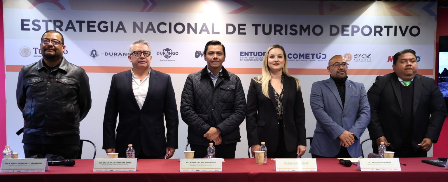 Sectur Federal: Durango se integra a la Estrategia Nacional de Turismo Deportivo, que forma parte del Plan México Sectur Federal Durango se integra a la Estrategia Nacional de Turismo Deportivo, que forma parte del Plan México