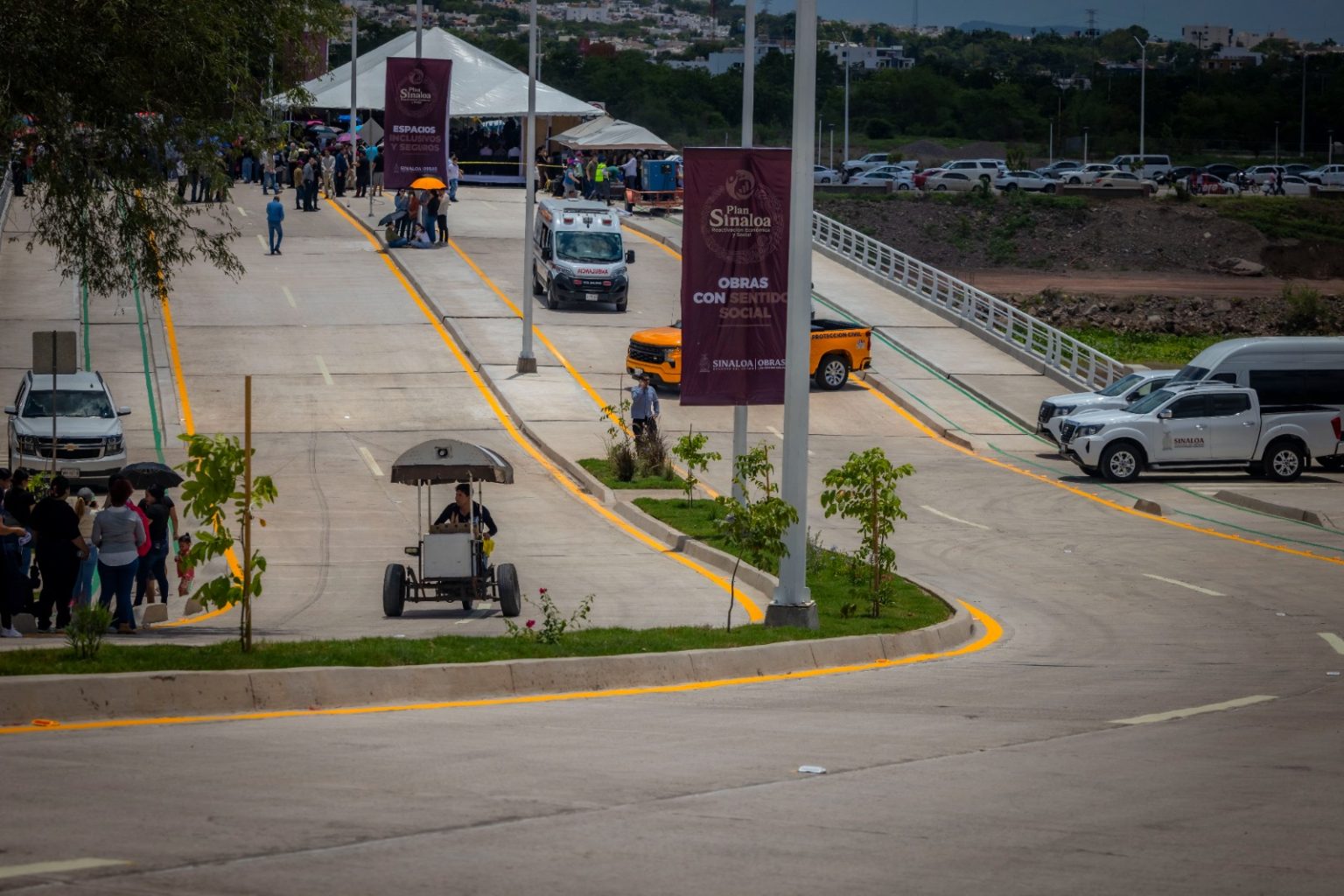 Inaugura Gobernador Rocha puente Humaya en Culiacán, para mejorar infraestructura urbana y calidad de vida de sinaloenses