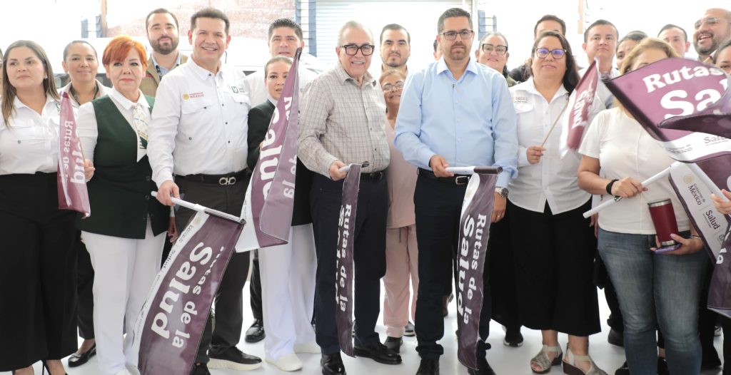 Gobernador Rocha da el banderazo de inicio de las Rutas de la Salud para abastecer Centros de Salud 2025 2