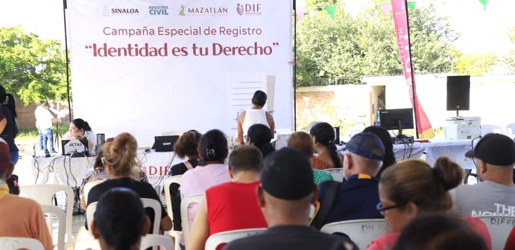 DIF Mazatlán y Registro Civil realizan exitosa Jornada de Identidad en Pradera Dorada 2025 2