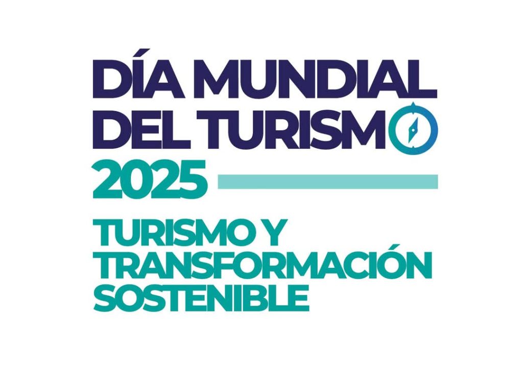 Día Mundial del Turismo 2025: Turismo y transformación sostenible Logo Día Mundial del Turismon 2025 a