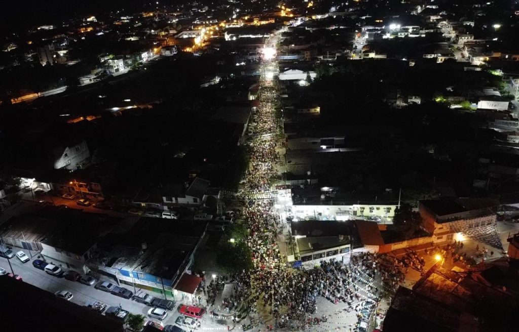 Confirma el Ayuntamient de Rosario la Participación de más de 40 mil fieles en la Pregrinación de la Virgen del Rosario 2025 1