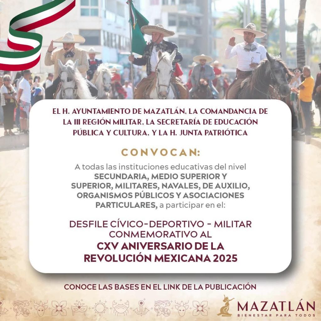 Invitan a participar en el Desfile Cívico Deportivo Militar, con motivo ...