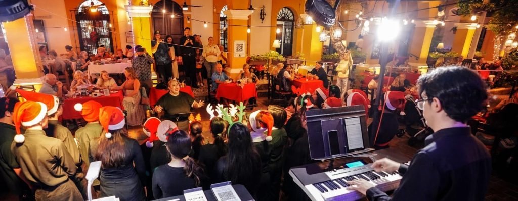 Coro Infantil de Cultura cautiva con mágica noche de villancicos en la Plazuela Machado 2025 2