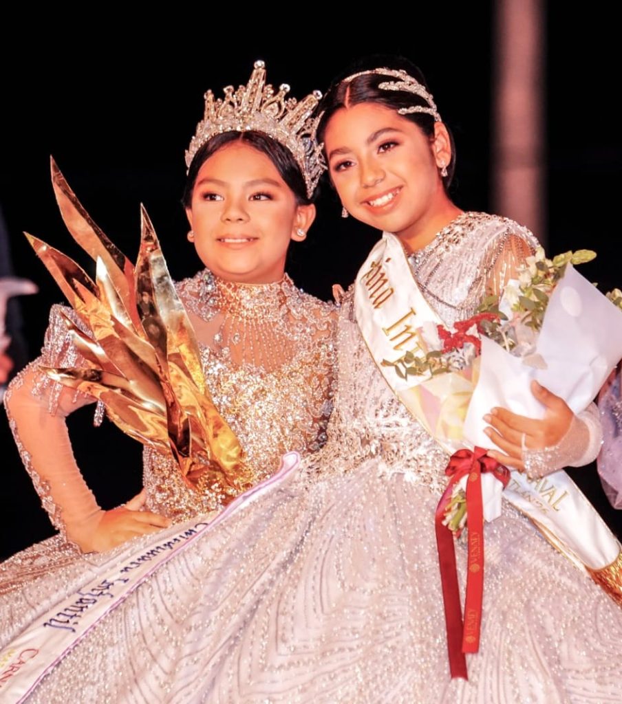 Eileen Cruz y Javier Osuna “El Chiras” se coronan como los nuevos soberanos del Carnaval de Mazatlán 2026 Las Reinas Infantiles