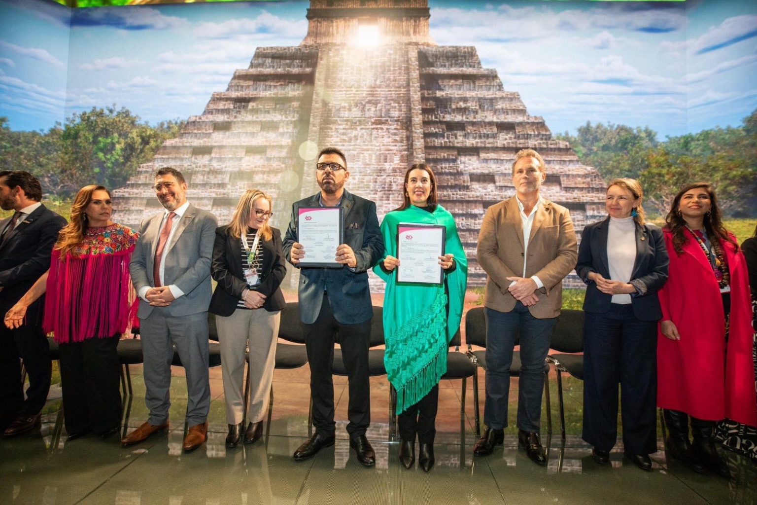 México asume la Presidencia Pro Tempore de la Organización Mundo Maya en Fitur 2026