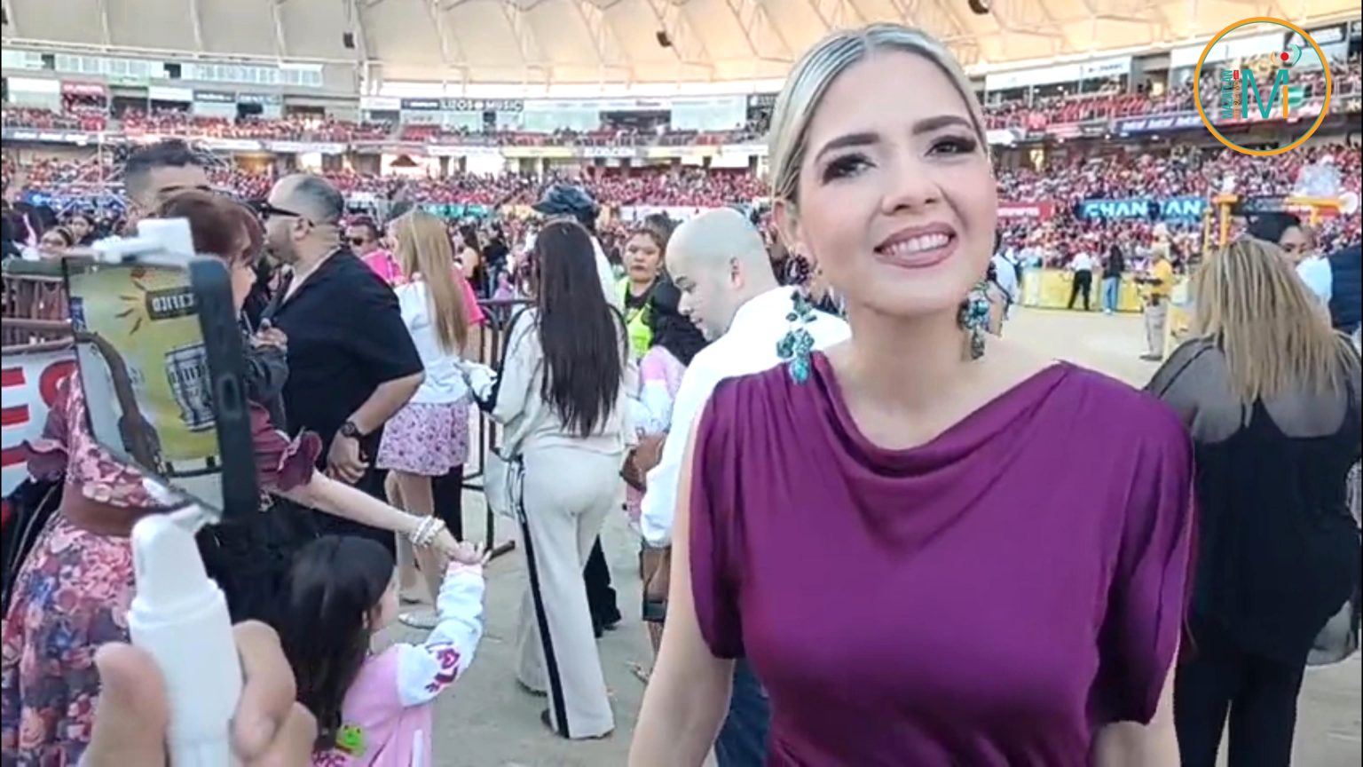 Estrella Palacios Domínguez en Entrevista para Mazatlán Interactivo Marco Coronación Infantil 2026