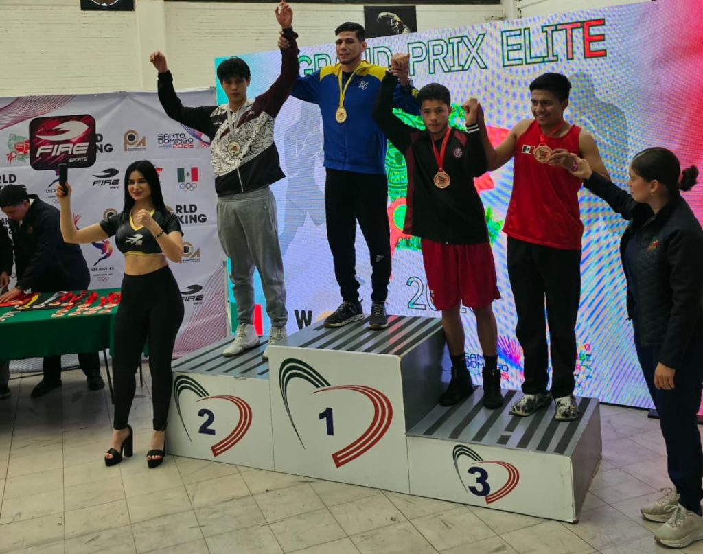 Los boxeadores mazatlecos en el top 3 nacional