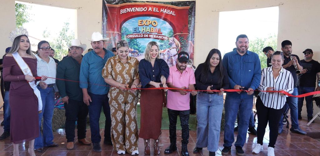 Estrella Palacios encabeza el Bazar “Orgullo de mi Rancho” en El Habal y, con ello; da Gran Impulso al Turismo Rural Municipal