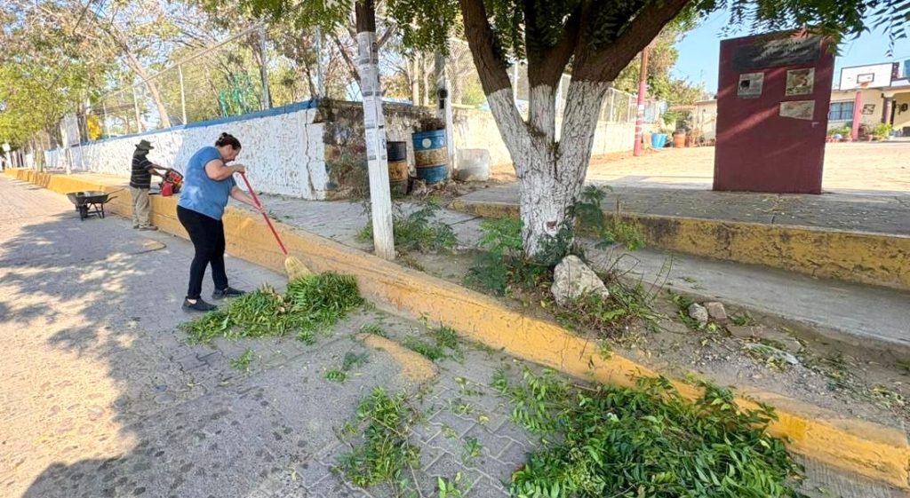 Lleva Gobierno Municipal “Mazatlán Te Quiero Limpio” a la sindicatura de El Habal 2026