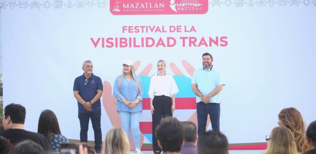 Mazatlán celebra la diversidad con el Festival de la Visibilidad Trans en el Parque Central Estrella Palacios 2026 1