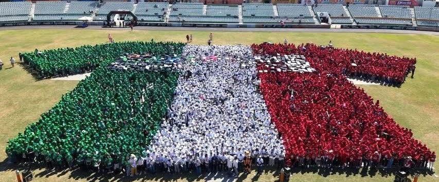 México se anota un Guinness World Record con la Imagen humana de la camiseta de futbol más grande del mundo México se anota un Guinness World Record con la Imagen humana de la camiseta de futbol más grande del mundo 2026
