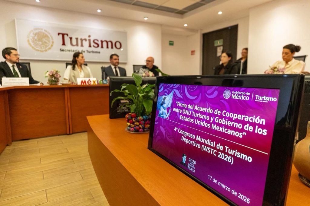 México será, por primera vez en la historia, sede del Cuarto Congreso Mundial de Turismo Deportivo de ONU Turismo 2026