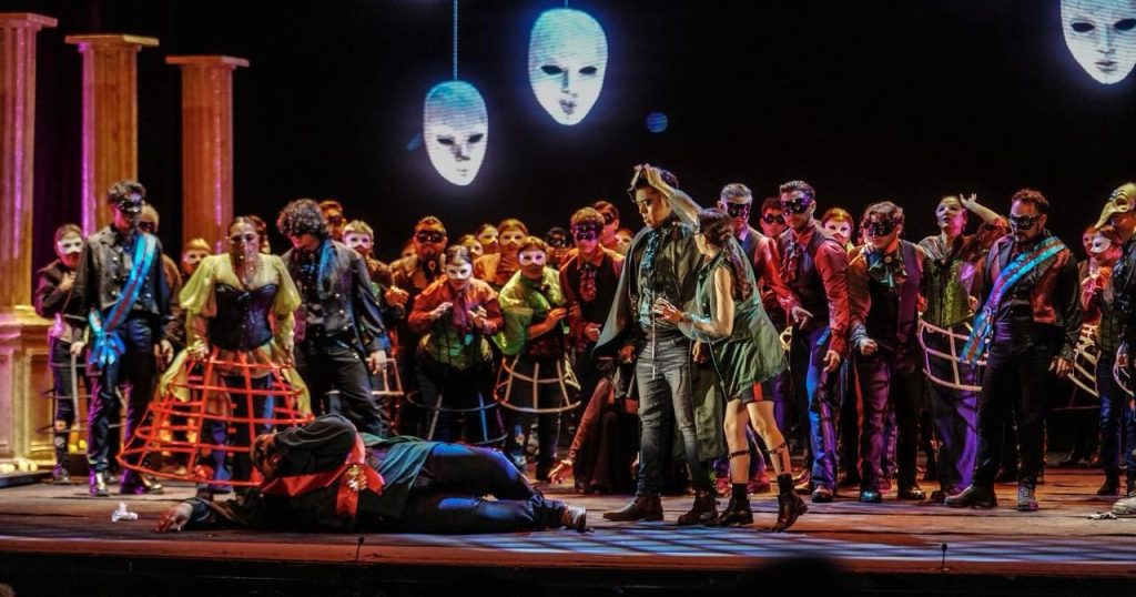 Un baile de máscaras, de G. Verdi cautiva al público asistente al Teatro Ángela Peralta Mazatlán 2026 TAP