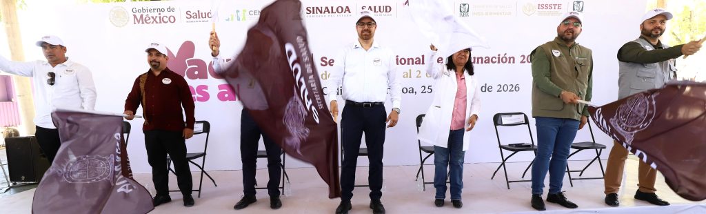 Arranca en Sinaloa la Semana Nacional de Vacunación 2026 1