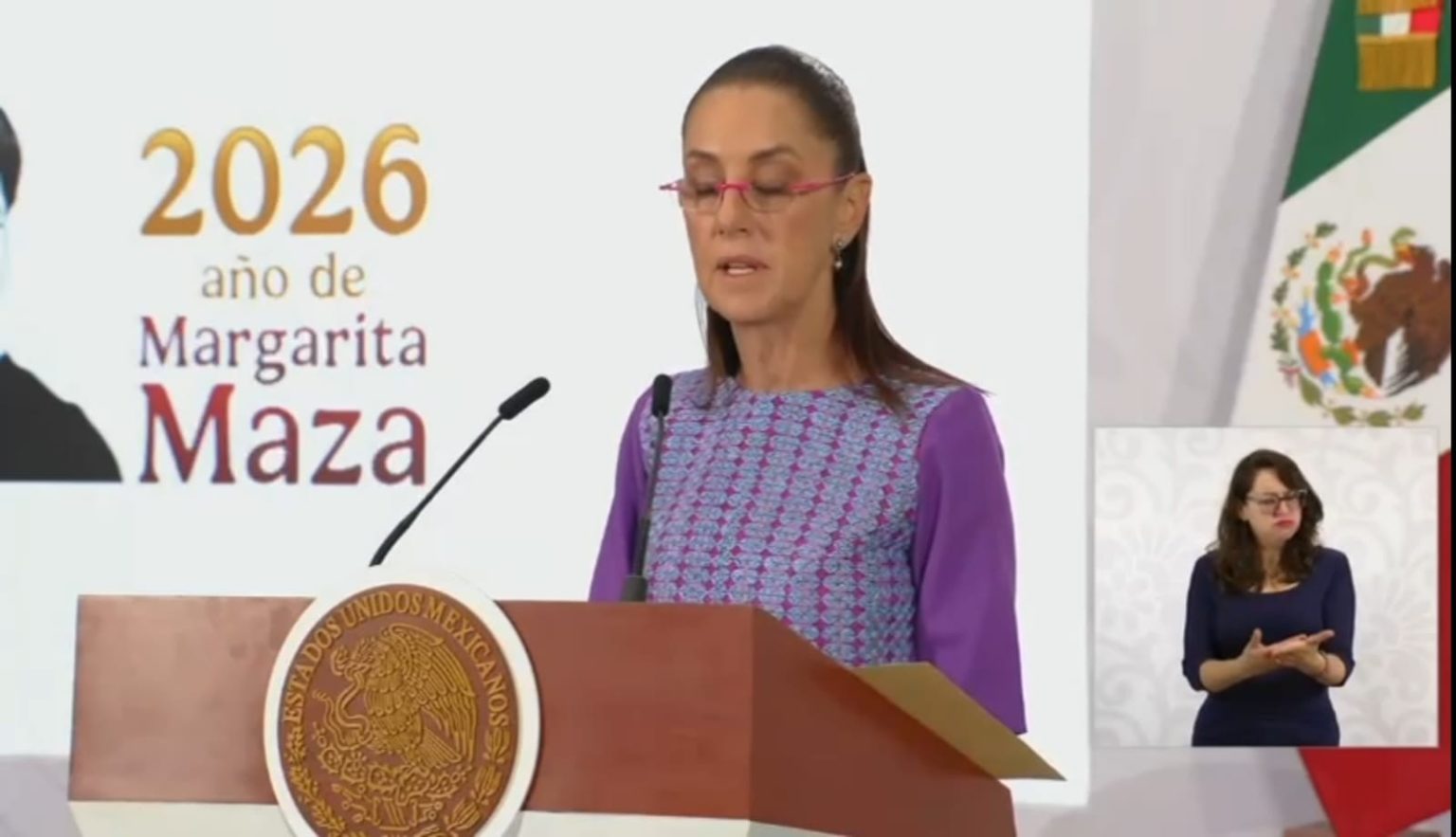 Claudia Sheinbaum Pardo Posicionamiento Caso Rubén Rocha Moya 2026