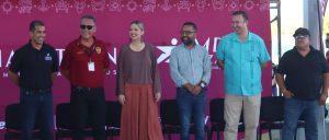 Encabeza Estrella Palacios inauguración del 14° Encuentro Nacional de Bandas de Guerra y Escoltas “Perla del Pacífico” 2026