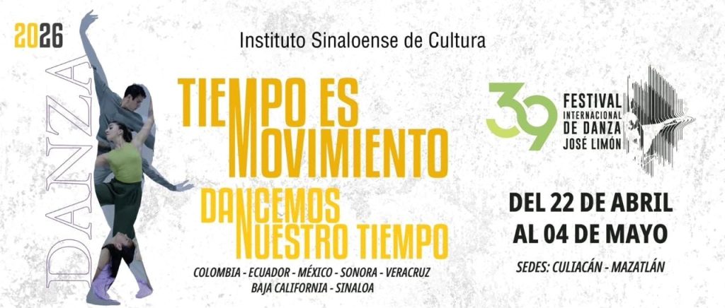 Lanzan en Mazatlán la 39 Edición del Festival Internacional de Danza José Limón 2026 1 a