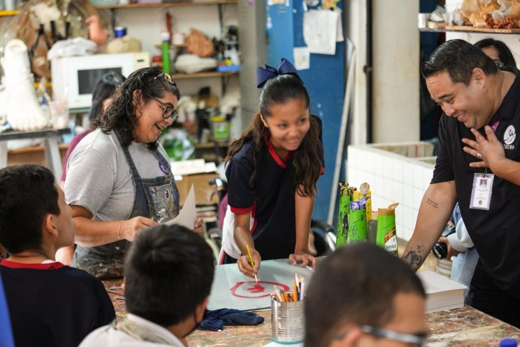 Cultura en movimiento le abre las puertas a alumnos del CAM 50