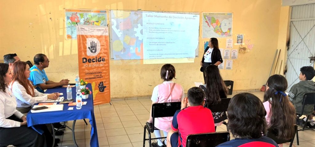 Más de 31 mil estudiantes de Sinaloa beneficiados con el programa preventivo DECIDE Más de 31 mil estudiantes de Sinaloa beneficiados con el programa preventivo DECIDE 2026