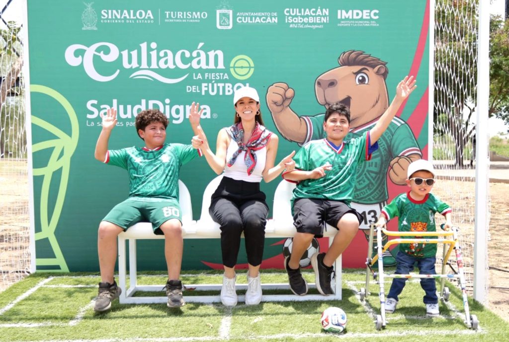 Culiacán se desborda de pasión en La Fiesta del Futbol desde el Parque Acuático 2026 2