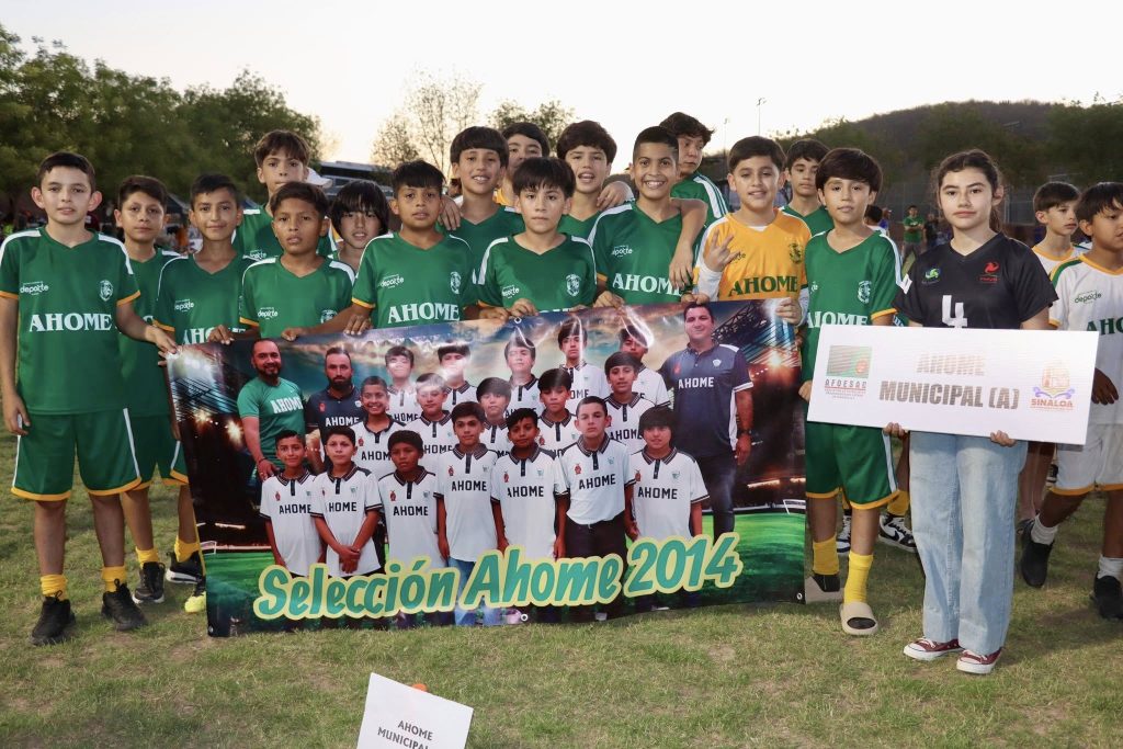 Inauguran en Sinaloa de Leyva el Torneo Estatal de Fútbol Infantil 2026 (11)