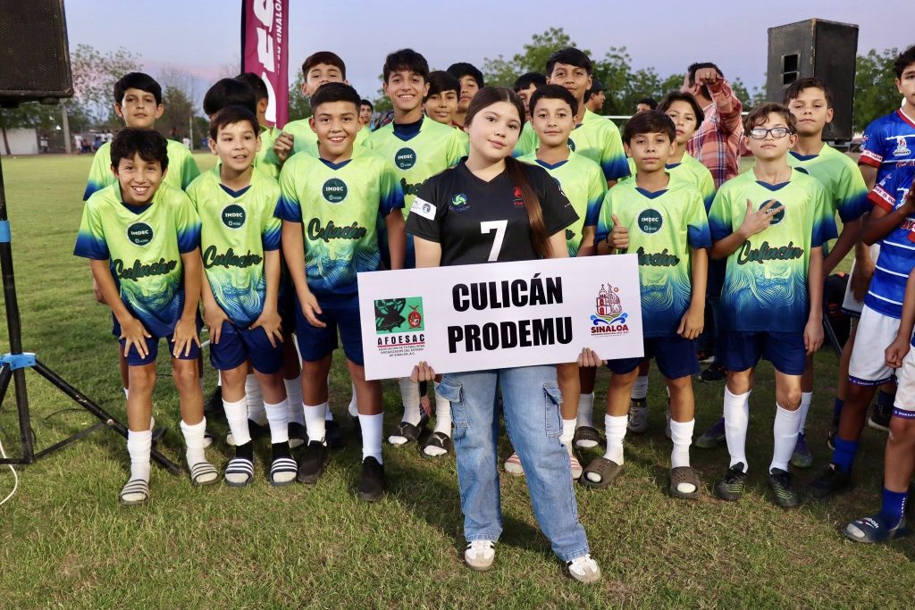 Inauguran en Sinaloa de Leyva el Torneo Estatal de Fútbol Infantil 2026 (8)