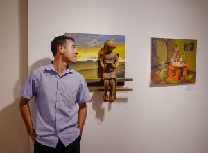 Con su propuesta escultopictórica, Ulises Murillo amplía el diálogo de la pintura contemporánea