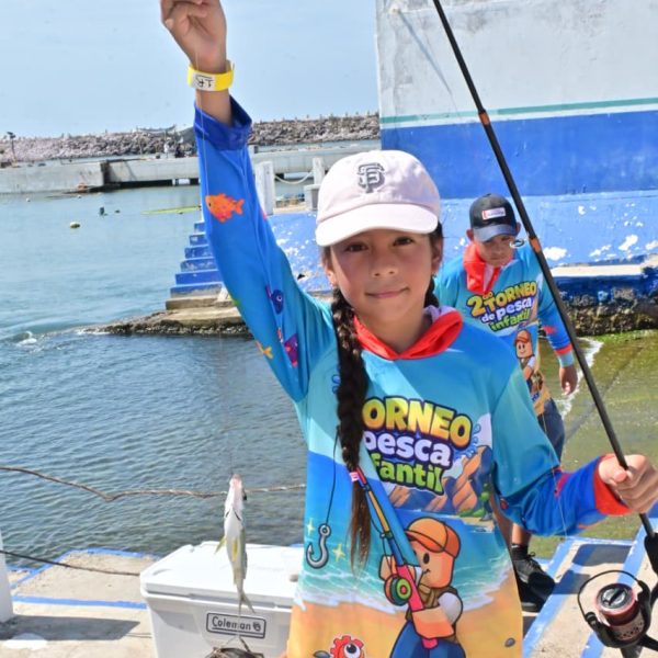 Disfrutan de un domingo familiar en el Segundo Torneo Infantil de Pesca de Orilla 2026 Galería de Fotos (1)